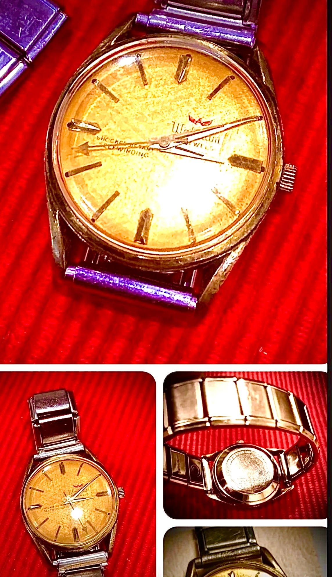 Vintage 21 Jewel Waltham on sale Men’s Watch