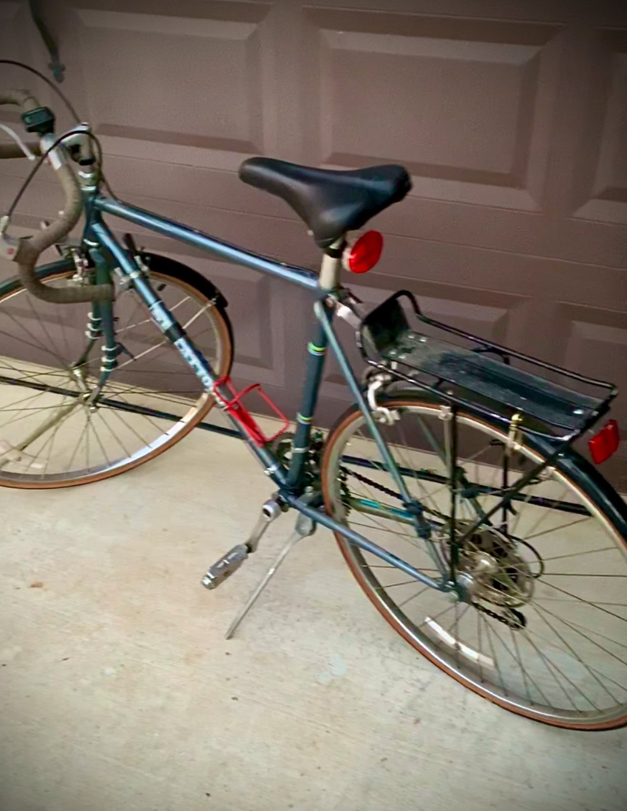 LATE 70's VINTAGE BLUE SEKAI SPRINT 1100 TANGE HT LUGGED BICYCLE ALL ORIGINAL