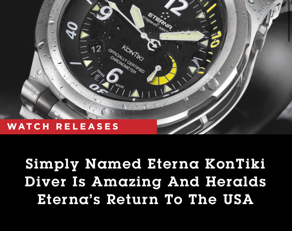 #620 ETERNA KONTIKI DIVER 1000M AUTOMATIC CHRONOMETER RARE

Reference 1594.44.40.1154 | Swiss Made