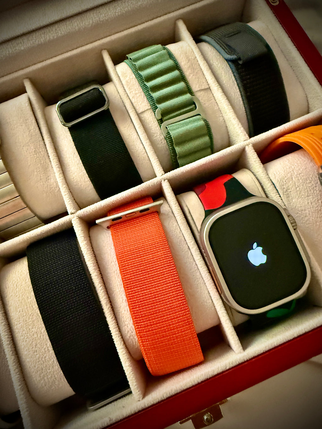 #001 Apple Watch Ultra [GPS + Cellular 49mm] Titanium Case with Midnight Ocean Band, One Size
1K+ bought in past month