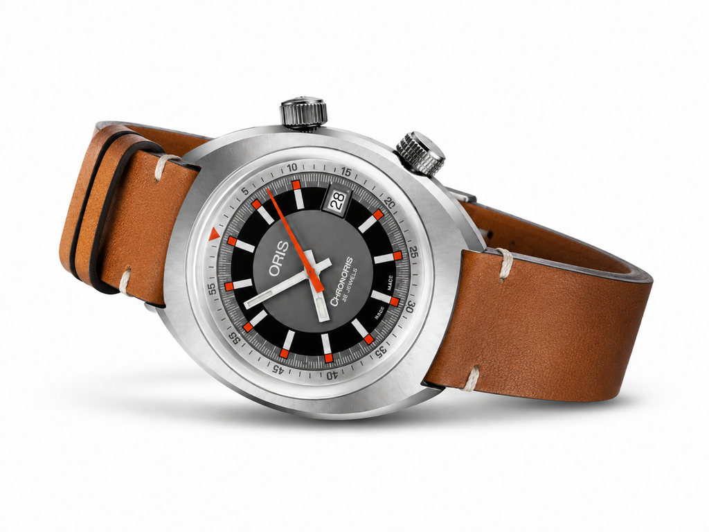 ORIS Chronoris Movember Edition 2019 – Calibre 733 – Full Set – Brand New – Ref. 01 733 7737 4034 inventory # 618