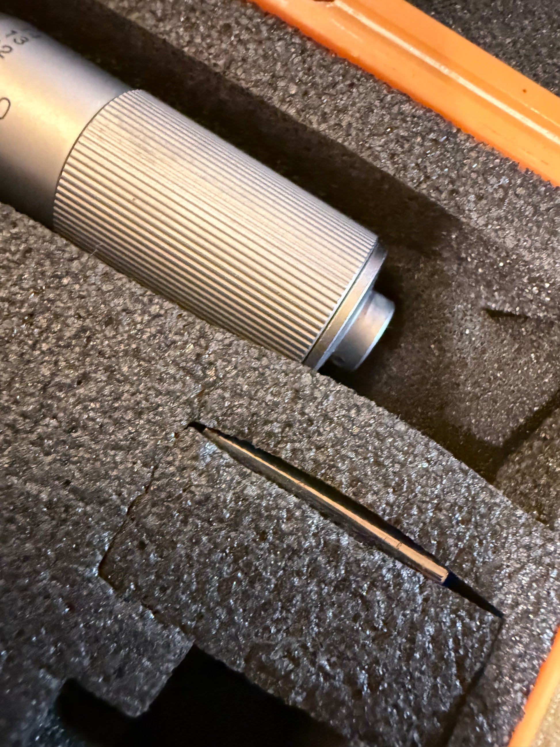 #01 Mitutoyo 117-107 Uni-Mike Micrometer 0-1” .0001” Interchangeable Anvil