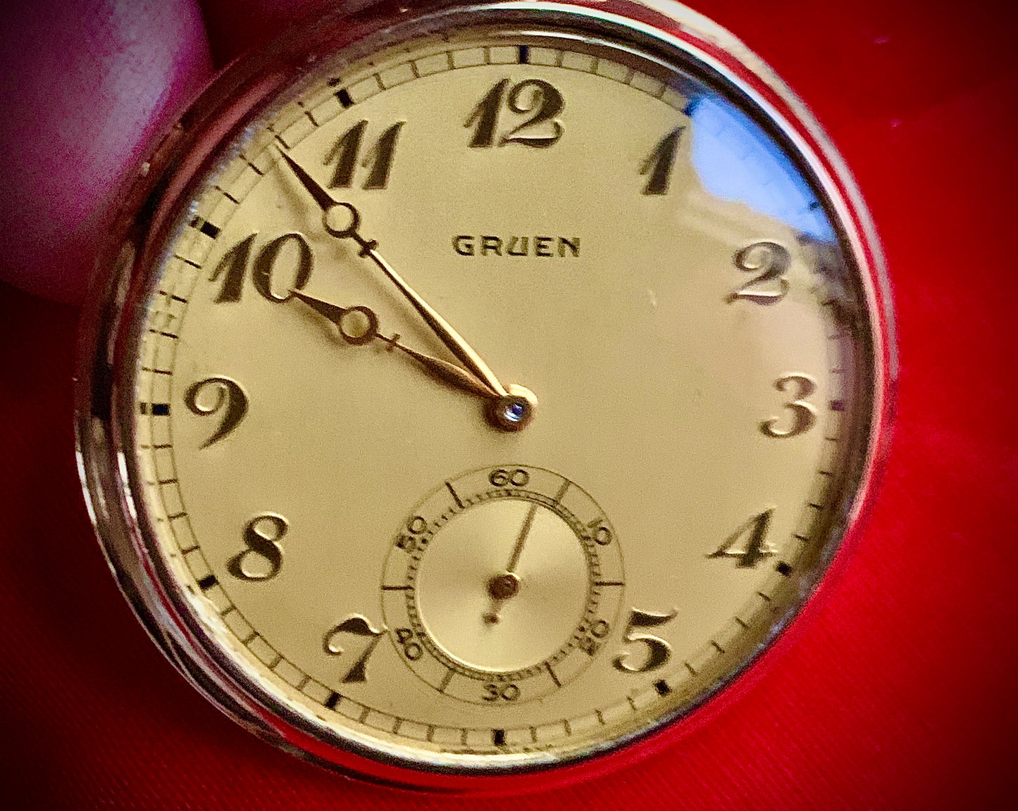 Watch 60 WBX-1-C60 Gruen pocket watch beautiful