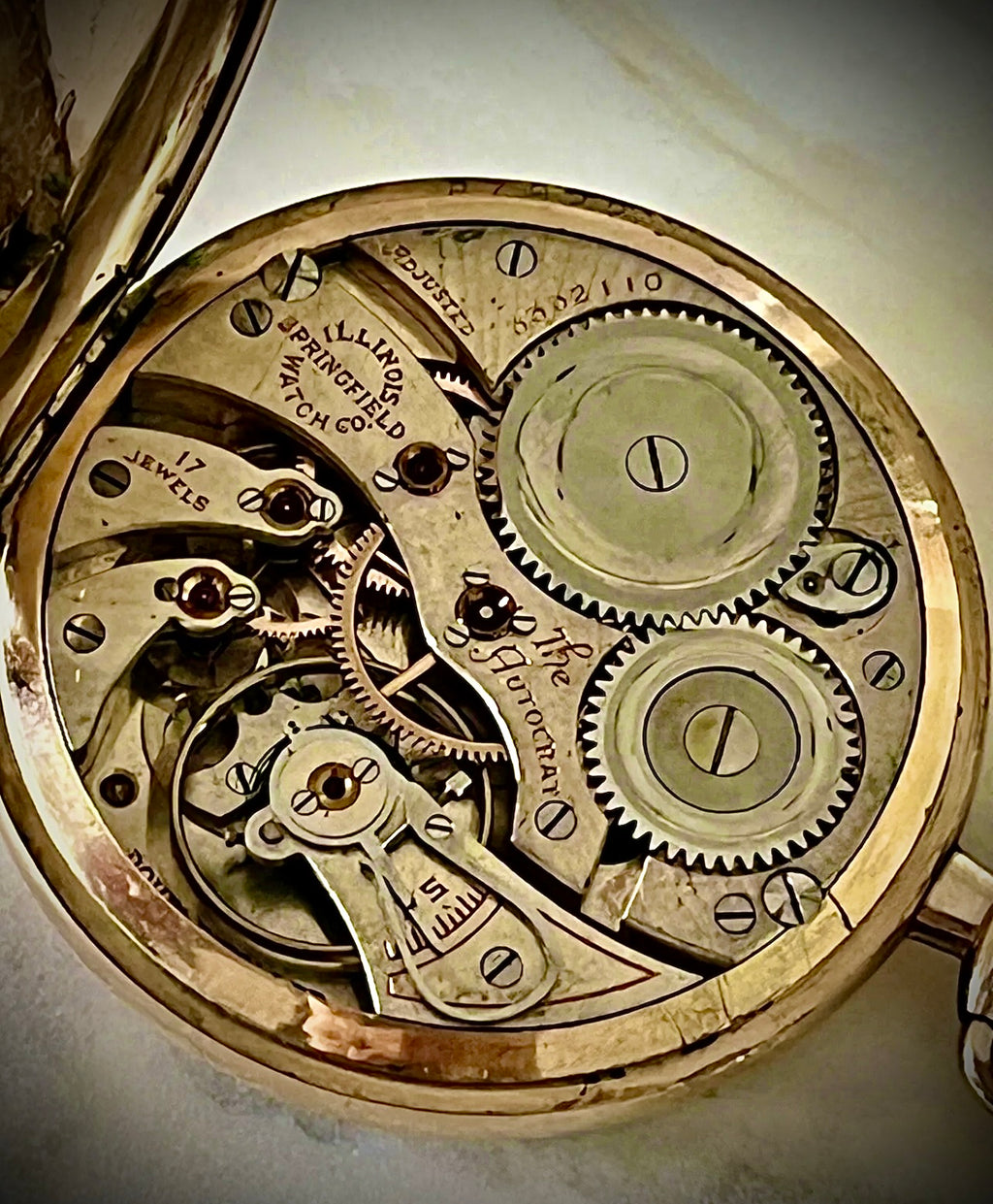 #1201 Illinois Aristocrat Watch Rose Gold Filled Wandsworth Case Excellent 17J Movement wedding gift watch