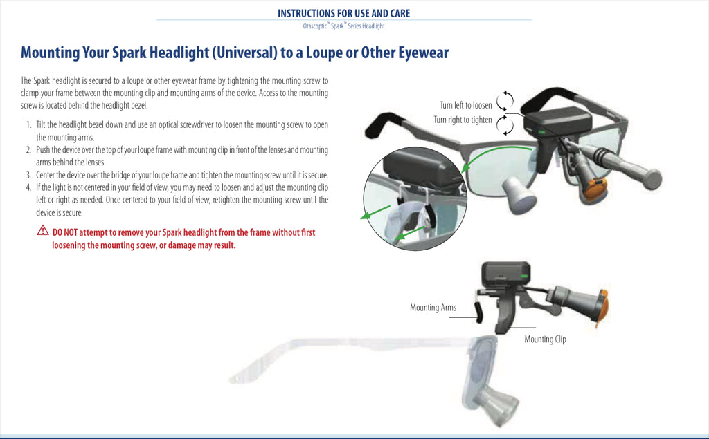 SPARK TRUCOLOR™ CORDLESS DENTAL SURGICAL HEADLIGHT SYSTEM 5Years limited Warranty