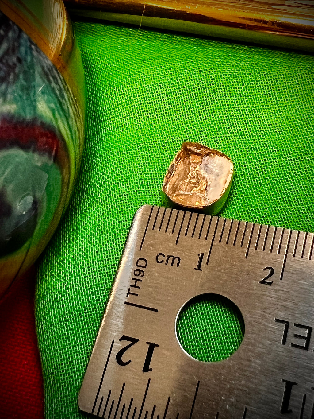 GT#01 Gold Tooth crown 18K 3.39 gms for your broken tooth needing new crown