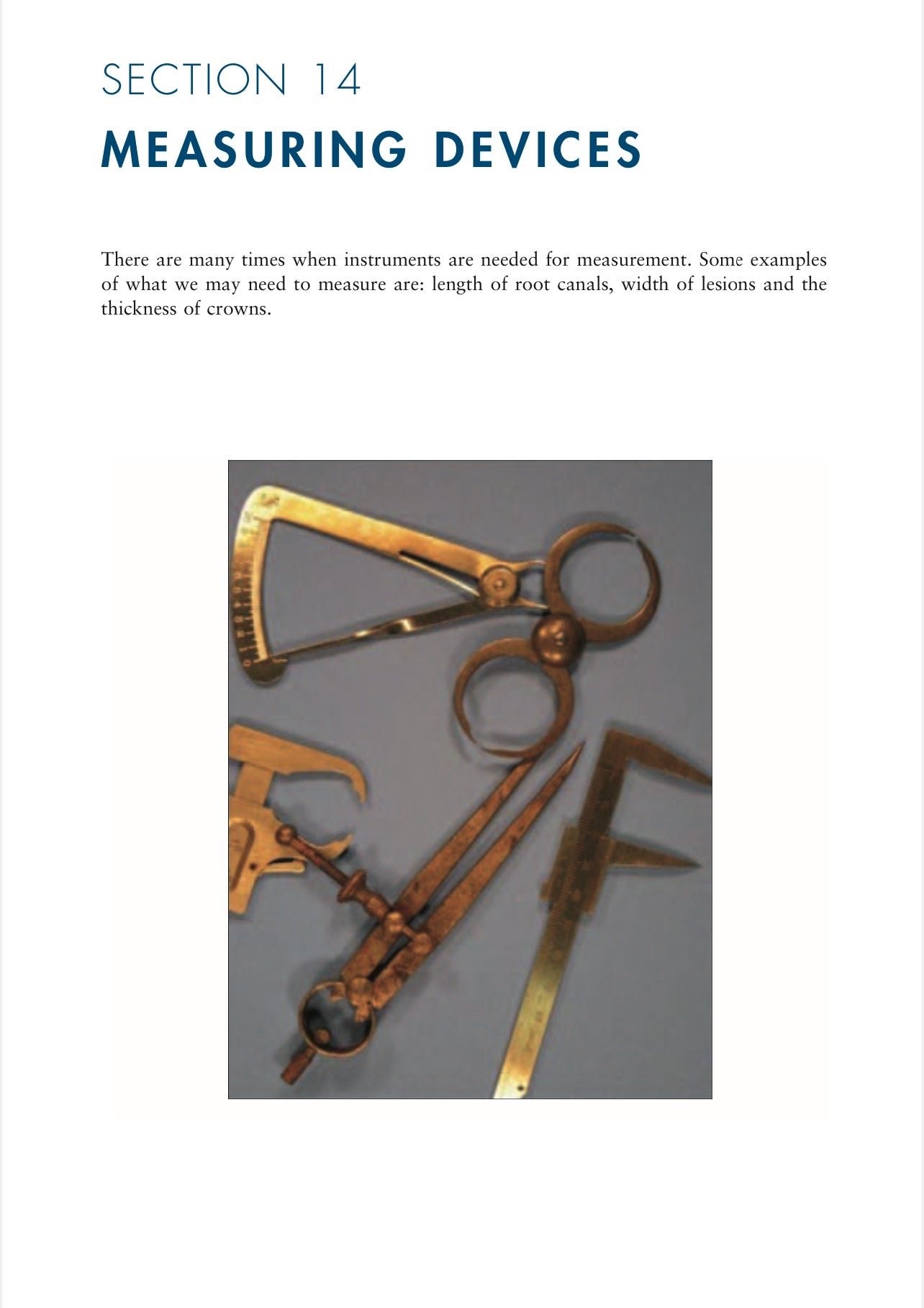 BASIC GUIDE TO DENTAL INSTRUMENTS 18 SECTIONS educational Program Series Section 1-18