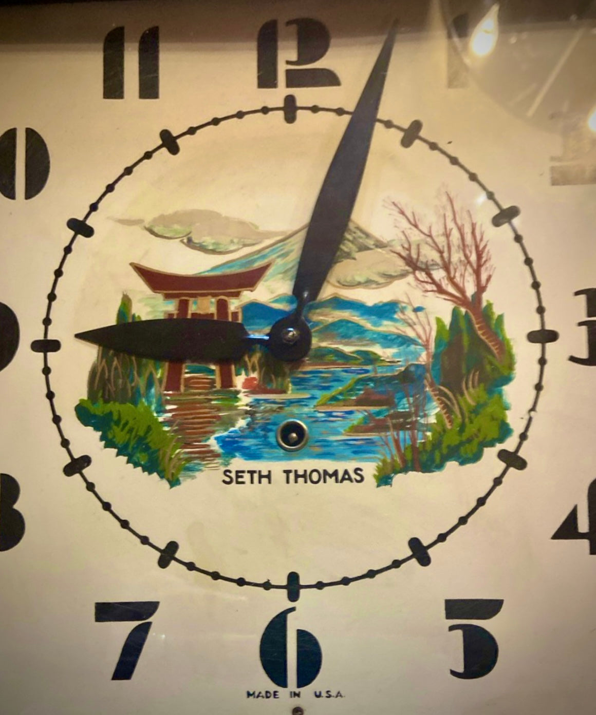 #1007 Seth Thomas 1960’s clock novelty collectors Clock