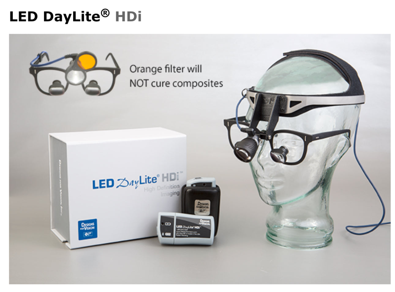 Design for vision LED DayLite' HDi™ Dental High Density100,000. Lux 140000 Lux