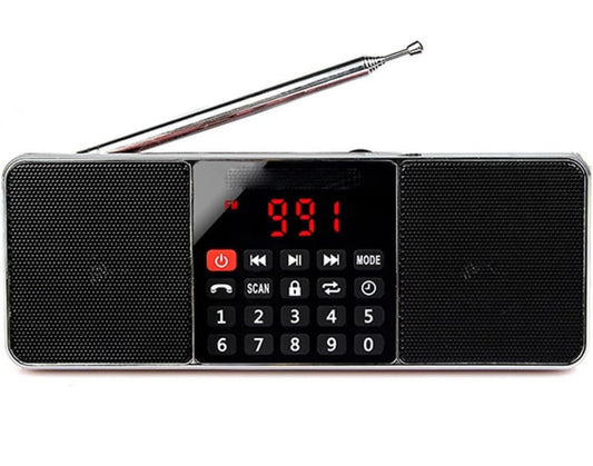 Radio Portable Radios Am Fm Rechargeable Speakers Stereo Fm Radio Receiver On MP3 Player