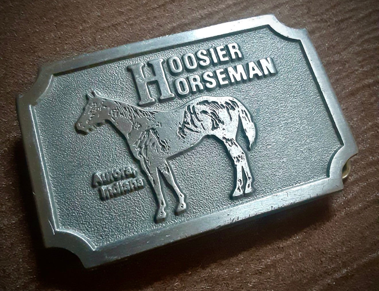 Belt Buckle Made in USA HOOSIER HORSEMAN