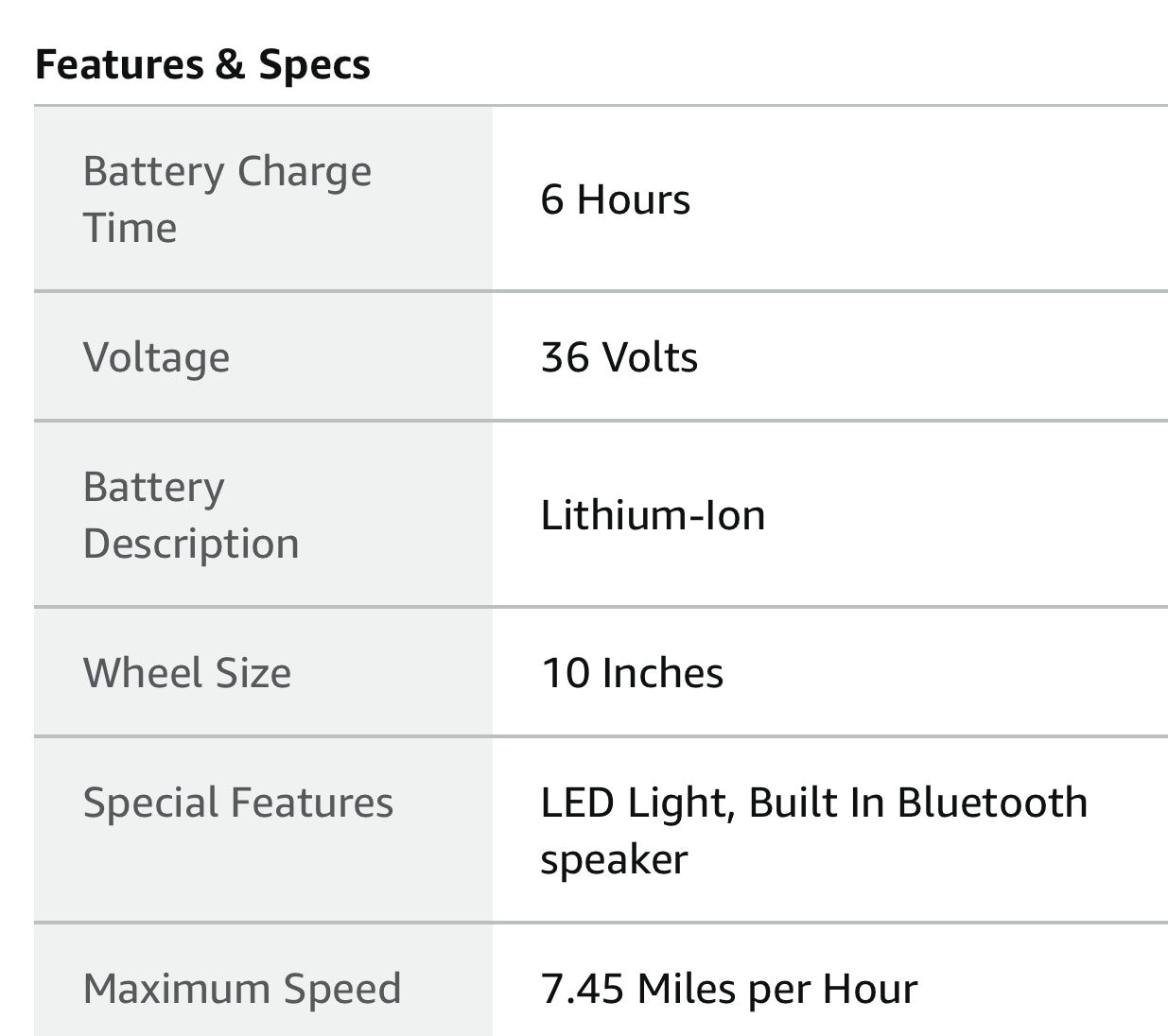 Hover-1 Titan Electric Hoverboard 8MPH Top Speed, 8 Mile Range, 3.5HR Full-Charge, Built-In Bluetooth Speaker, Rider Modes Beginner to Expert