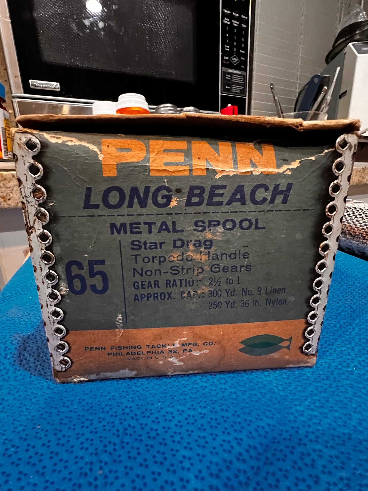 Penn 285 Fishing Reel, Deep Sea, Saltwater In Original Box