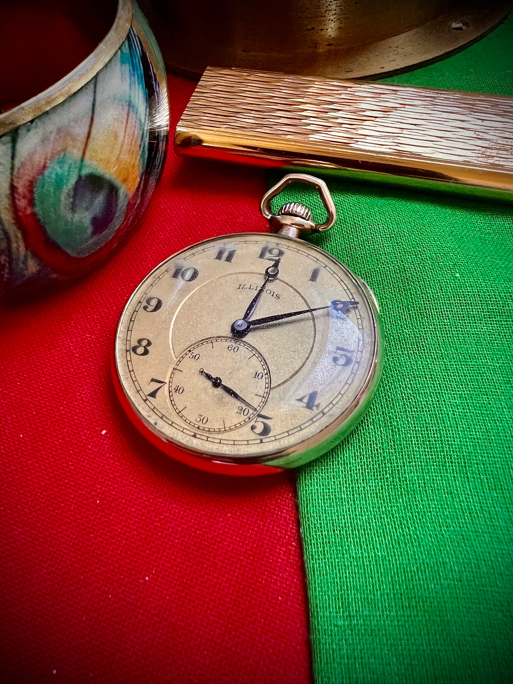 #1201 Illinois Aristocrat Watch Rose Gold Filled Wandsworth Case Excellent 17J Movement wedding gift watch