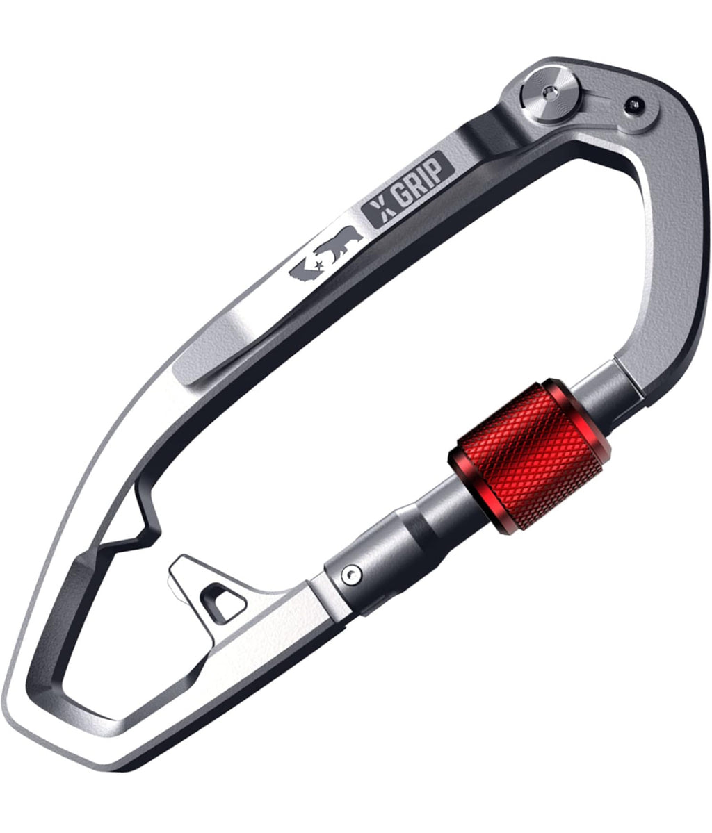 GPCA Carabiner Keychain Clip, Key Organizer, Key Ring, car Key Holder, Multi Tool EDC Gear with Bottle Opener
