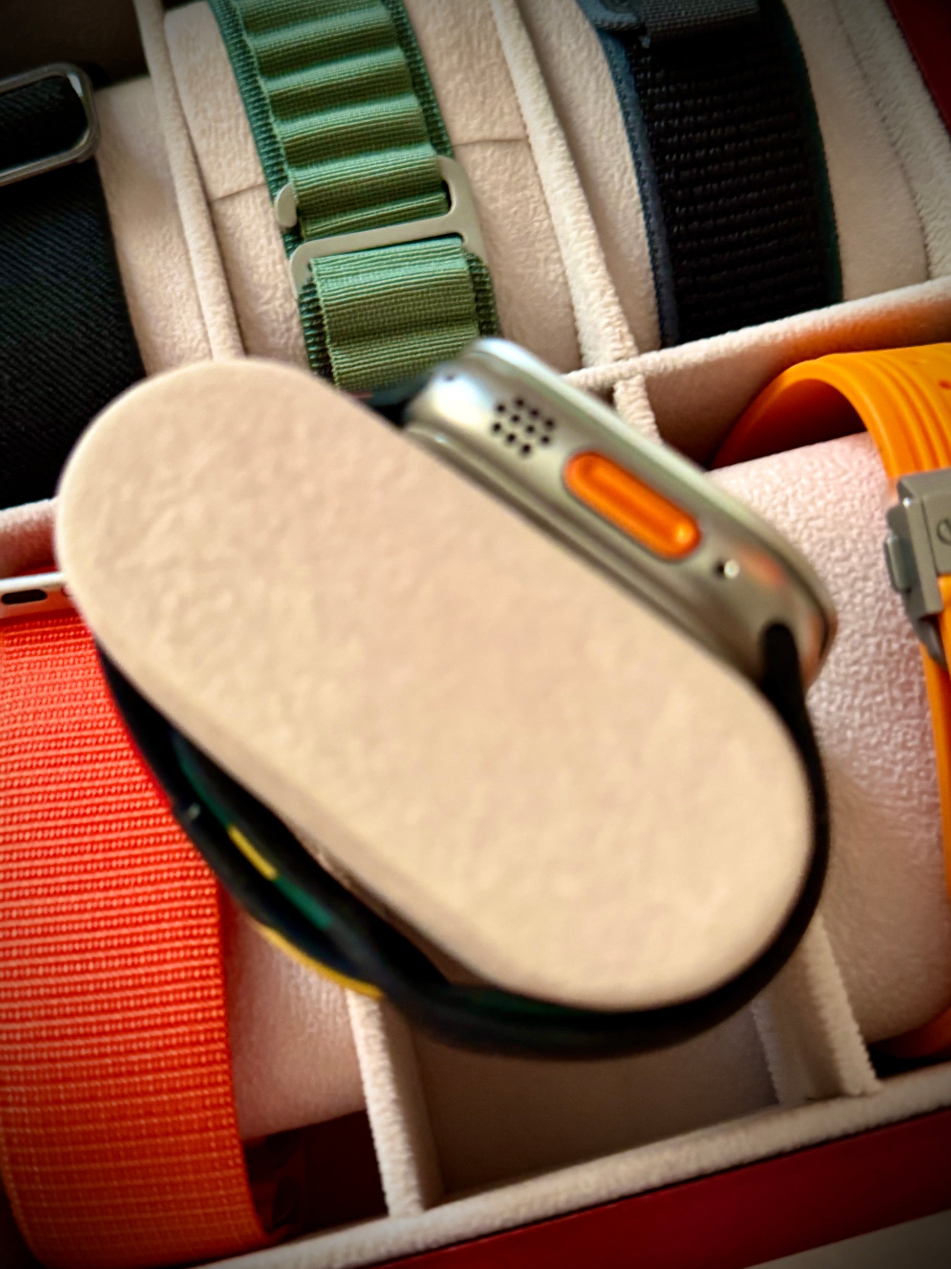 #001 Apple Watch Ultra [GPS + Cellular 49mm] Titanium Case with Midnight Ocean Band, One Size
1K+ bought in past month