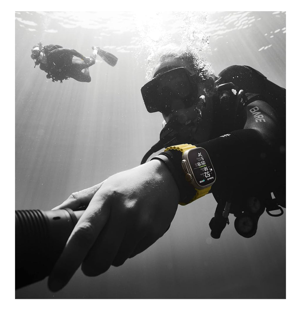 #001 Apple Watch Ultra [GPS + Cellular 49mm] Titanium Case with Midnight Ocean Band, One Size
1K+ bought in past month