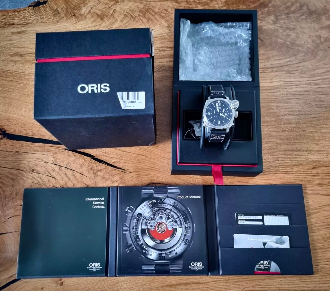 #1341 Watch Case ONLY Oris BC4 Der Meisterflieger Men's Automatic Watch 649-7632-4164MB
Original watch case