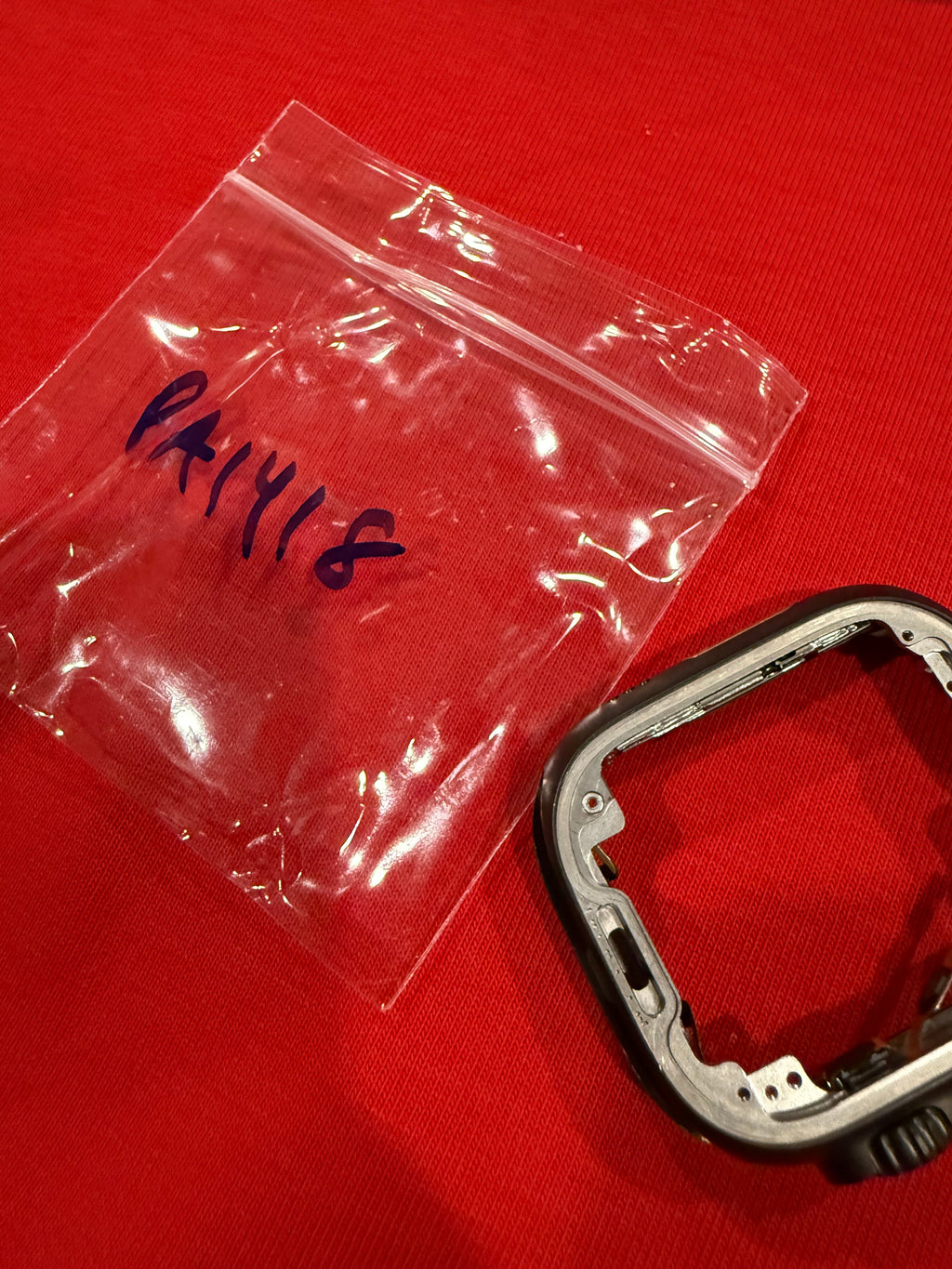 PA#1418 Apple Watch Ultra 2 49mm Black (LTE) Main Shell Housing Replacement  Parts