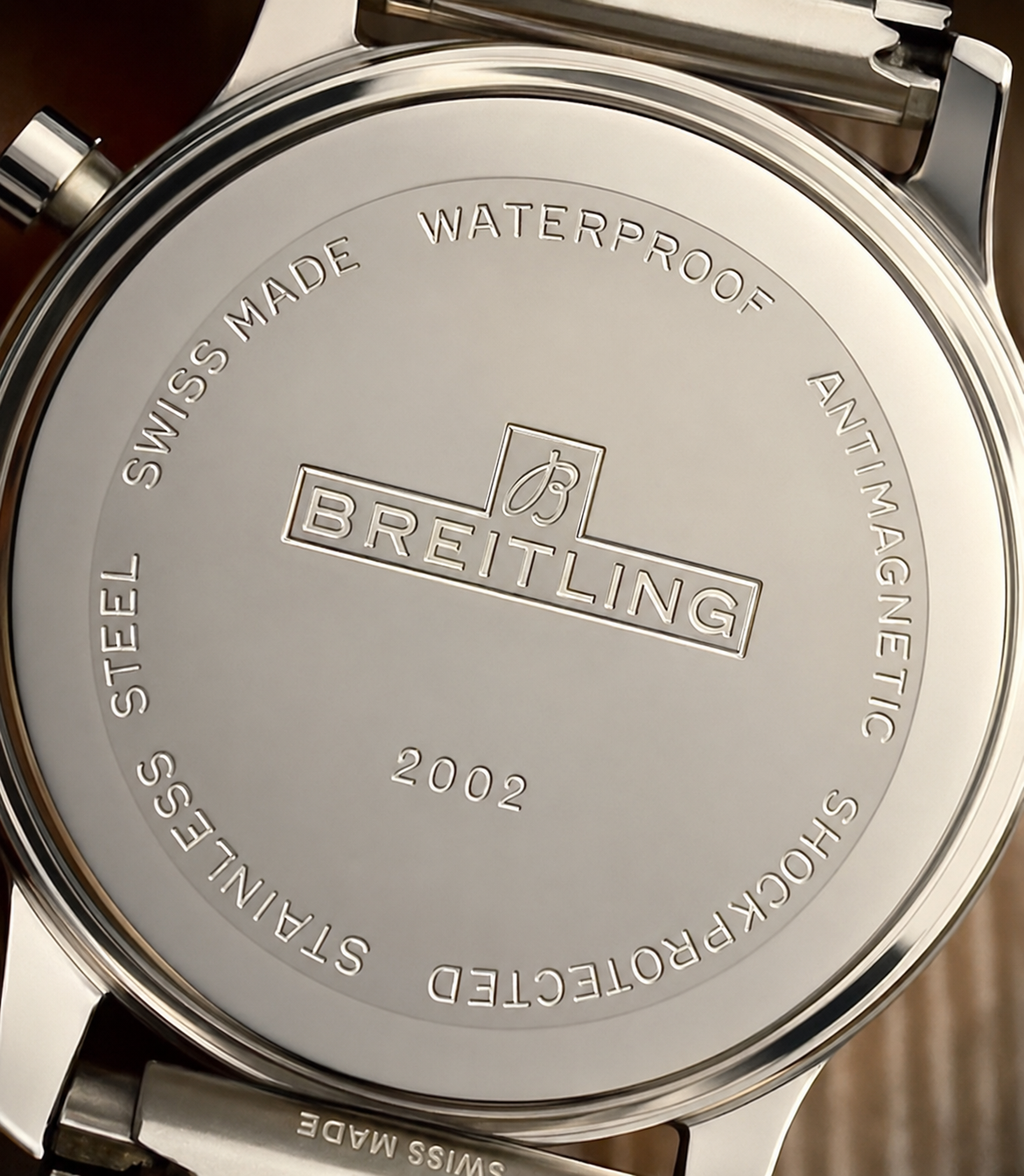 #1374 Vintage Breitling Top Time Ref. 2002 Chronograph – Swiss Manual Wind – Silver Dial – 1960s