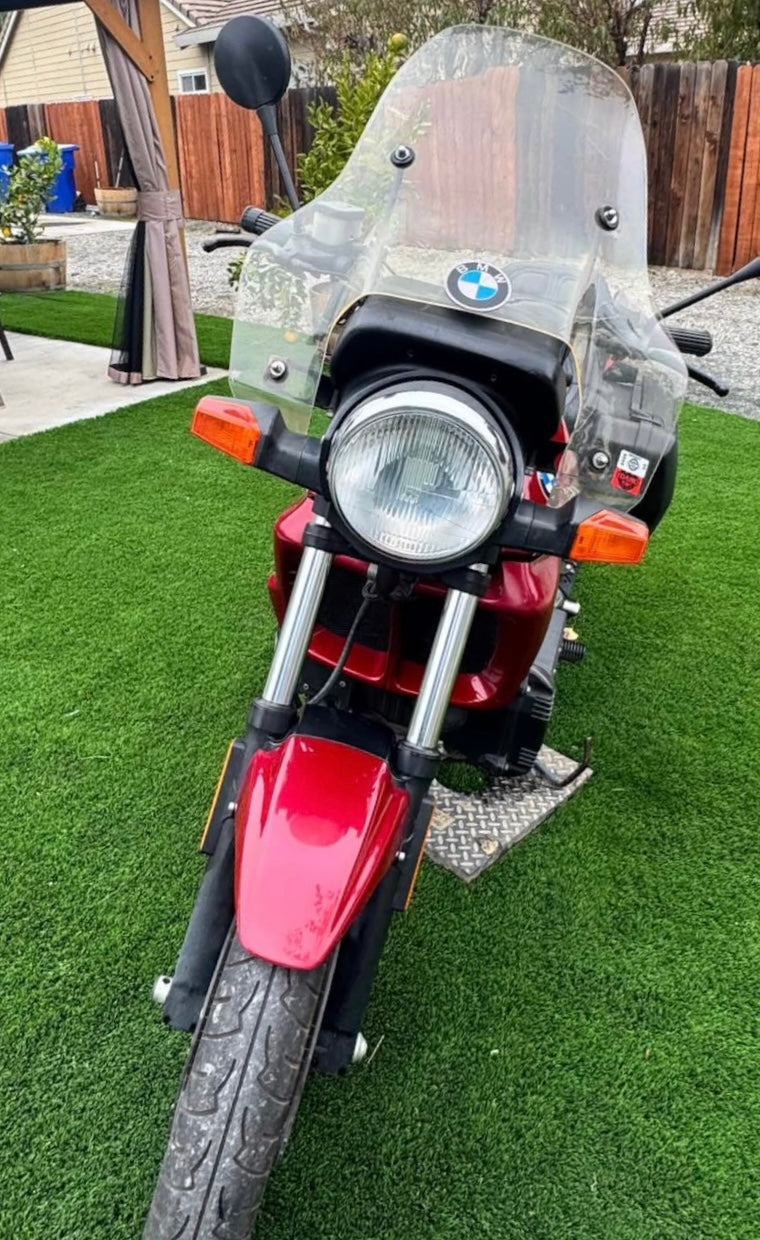 1993 BMW K75 – Classic “Flying Brick” – 34,600 Miles – Hard Luggage