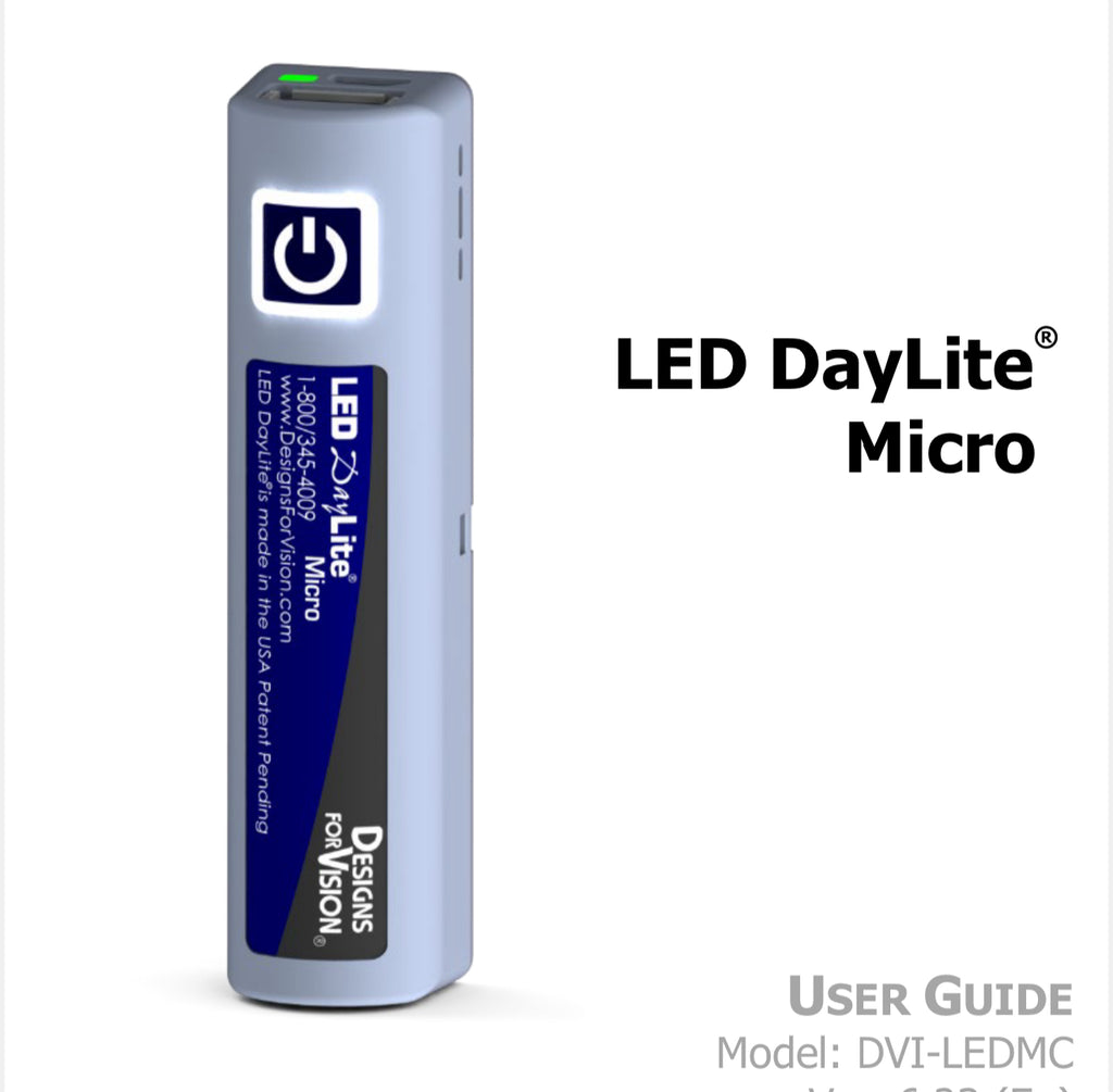 New Battery module For Designs For Vision LED Daylite Micro DVI-LEDMC ONLY
