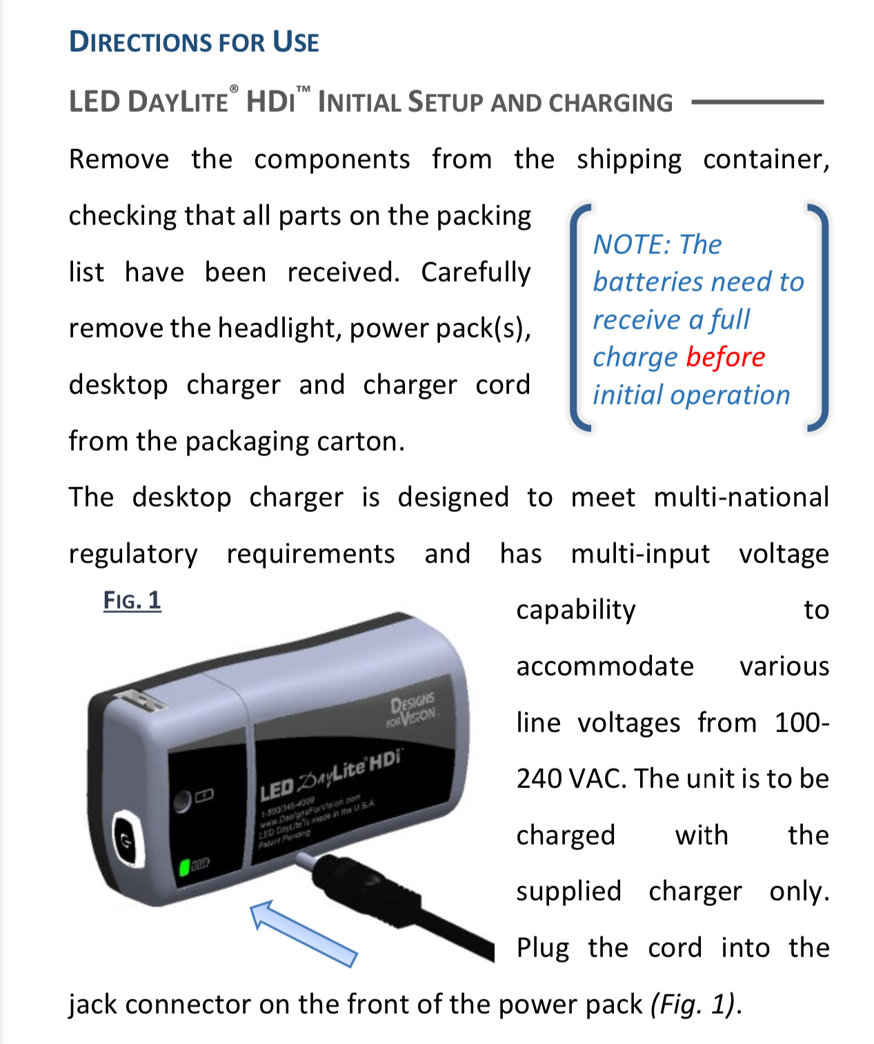 New TWO (2) Design for vision LED DayLite' HDi™ Dental surgical battery module 3 years warranty Reserved for Julian in Columbia sold