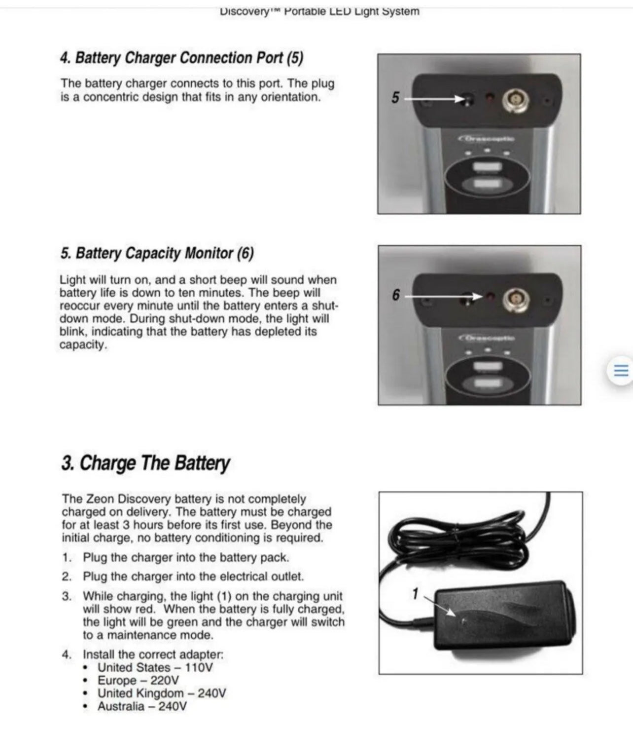 NEW IN Origin BOX Orascoptic Zeon Discovery Portable surgical Dental Loupe Light System