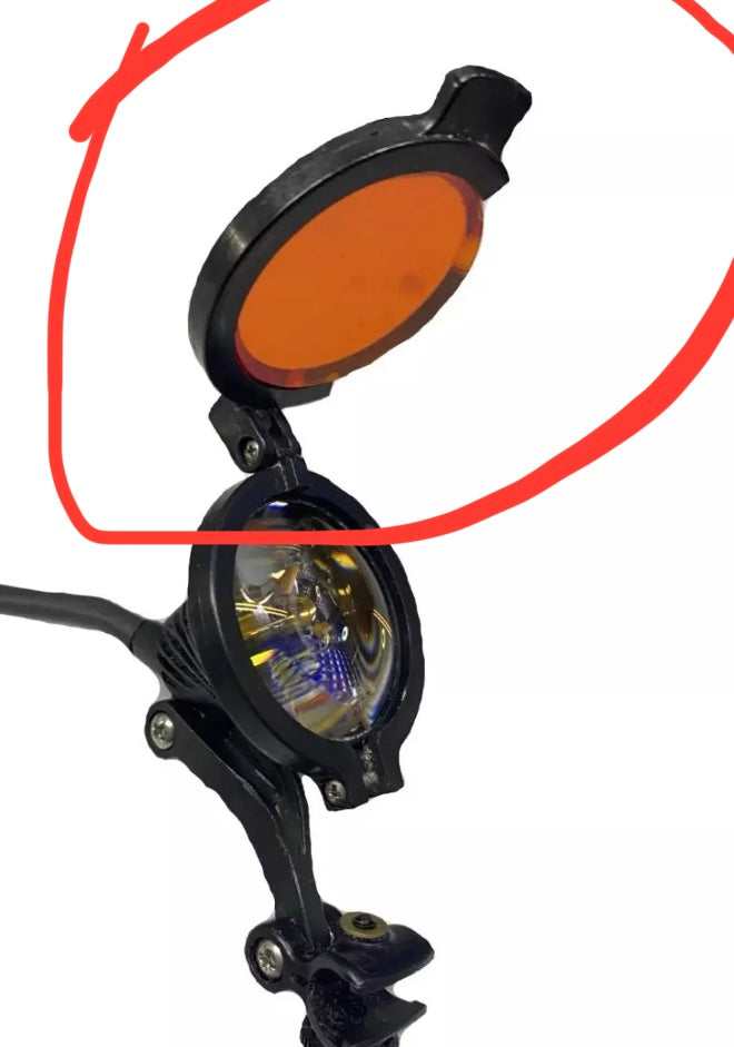 Orange filter lense  Only for  Orascoptic Discovery Zeon Headlight Only All Versions 6MonWar