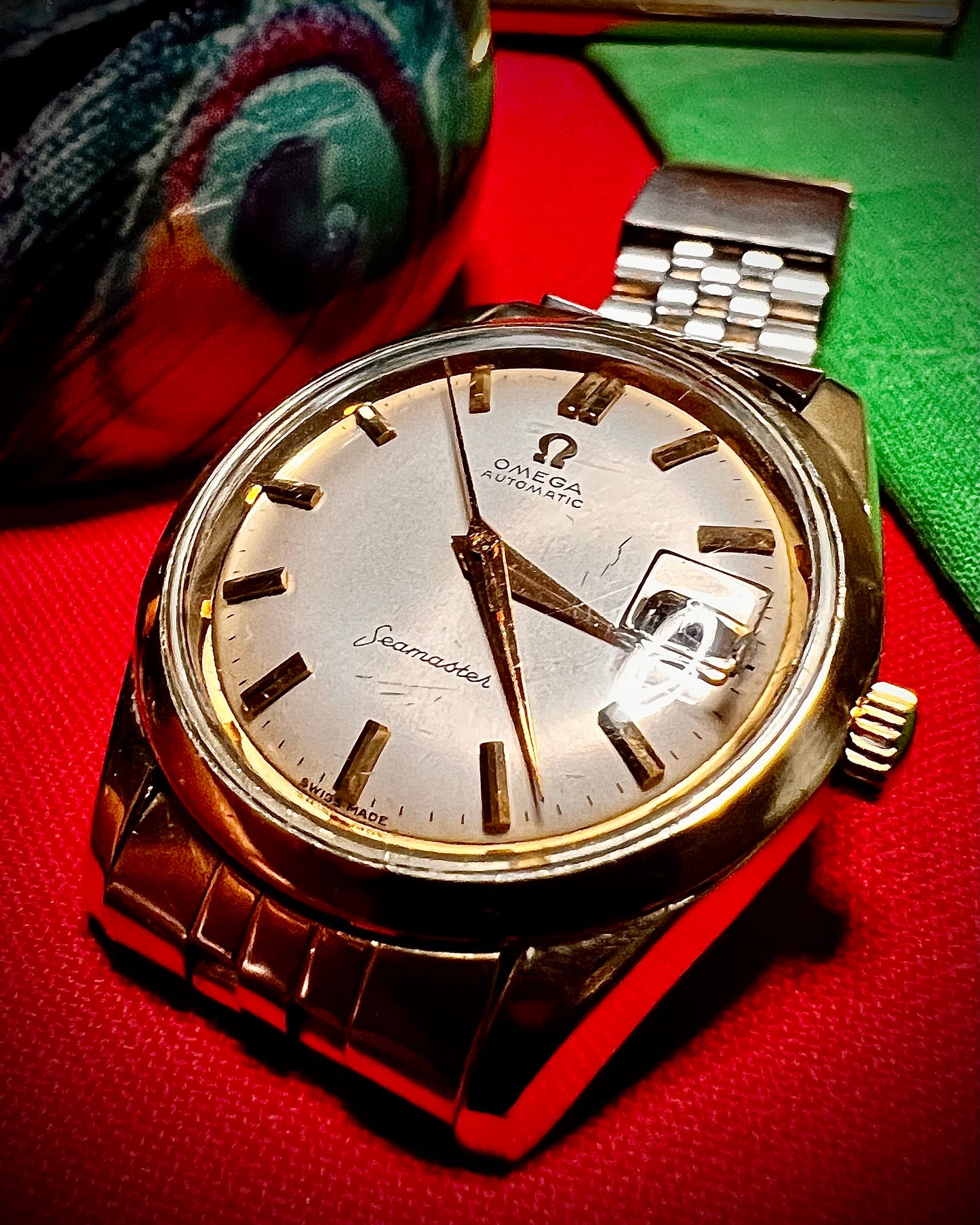 #1057 Omega Seamaster, Pre-owned, 1959, 20 Jewels, Reference Number 14744 2 sc