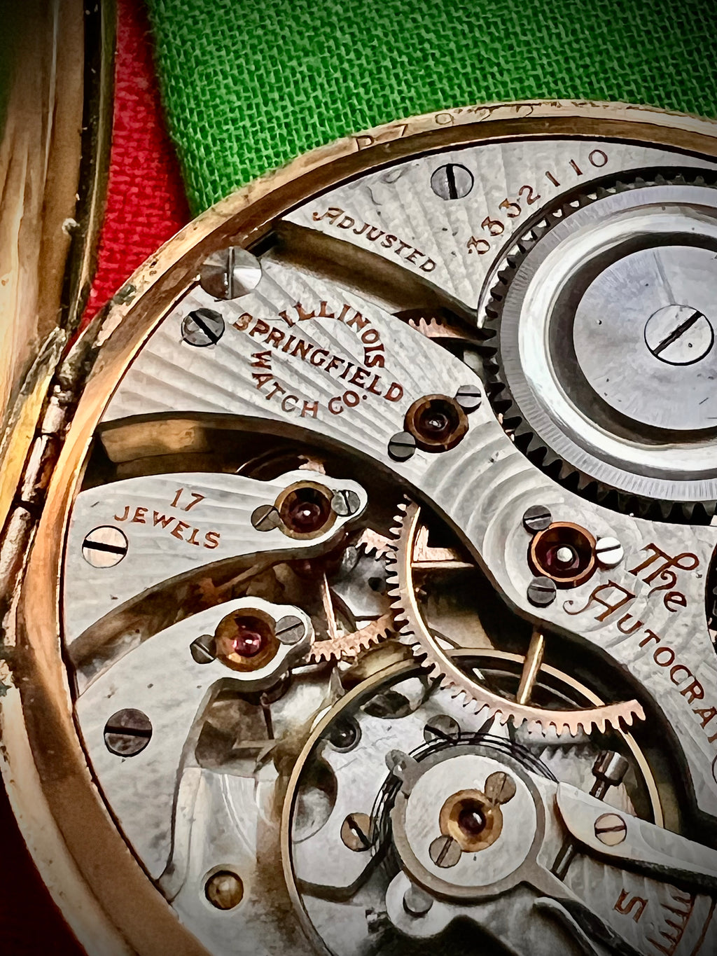 #1201 Illinois Aristocrat Watch Rose Gold Filled Wandsworth Case Excellent 17J Movement wedding gift watch