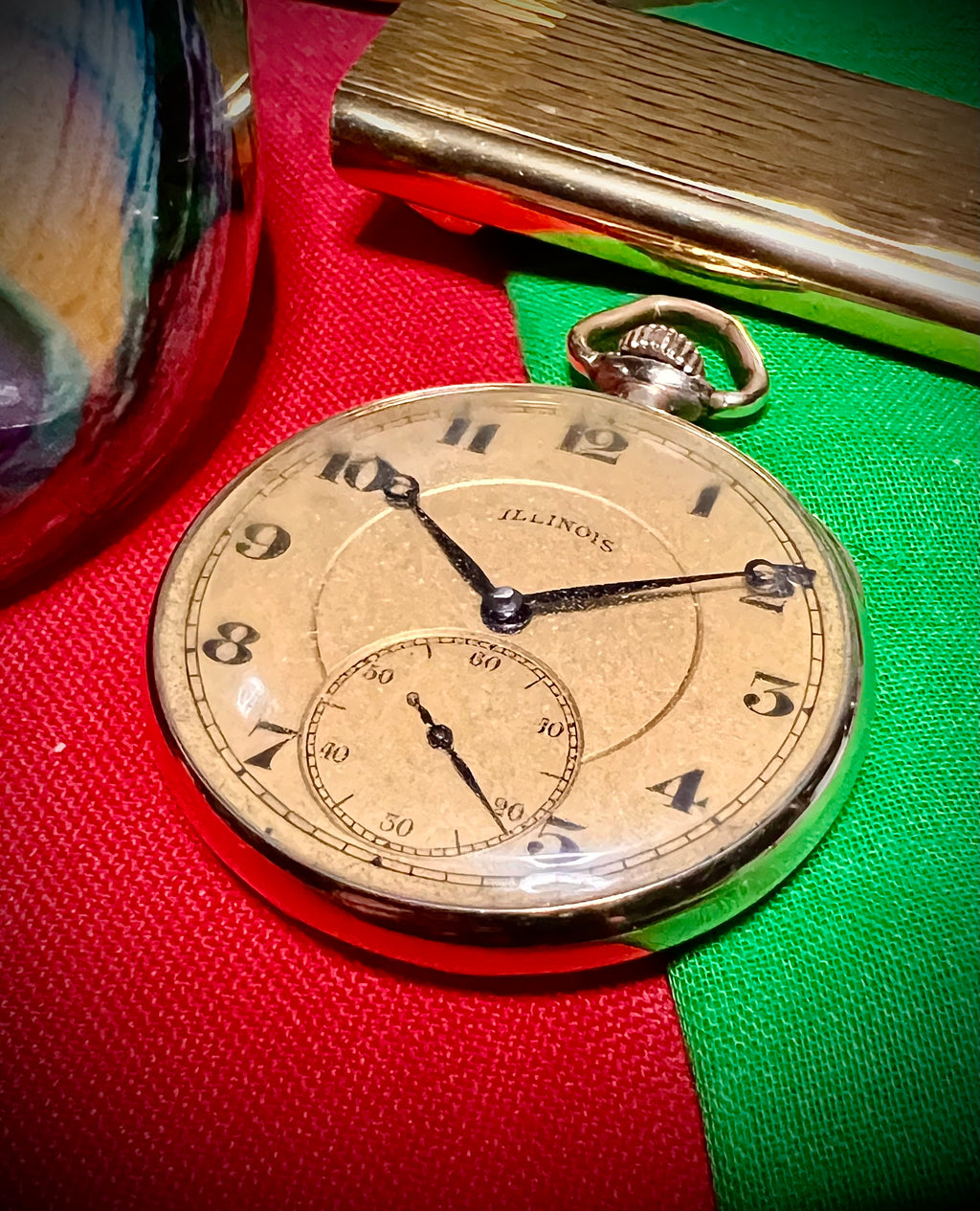 #1201 Illinois Aristocrat Watch Rose Gold Filled Wandsworth Case Excellent 17J Movement wedding gift watch