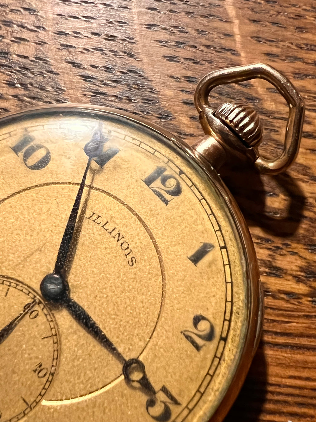 #1201 Illinois Aristocrat Watch Rose Gold Filled Wandsworth Case Excellent 17J Movement wedding gift watch