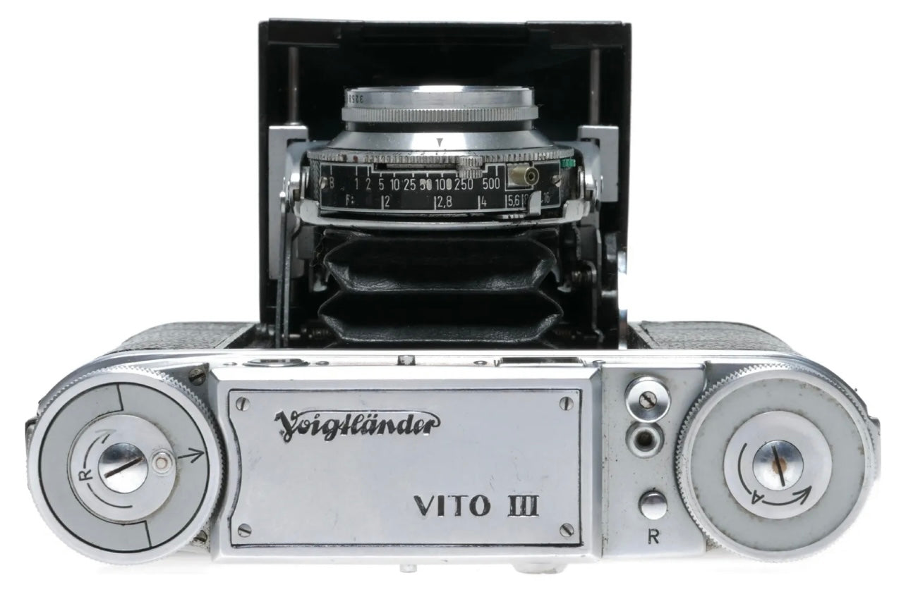 Rare Collecotr’s Voigtlander Vito III Folding 35mm Film Rangefinder Camera