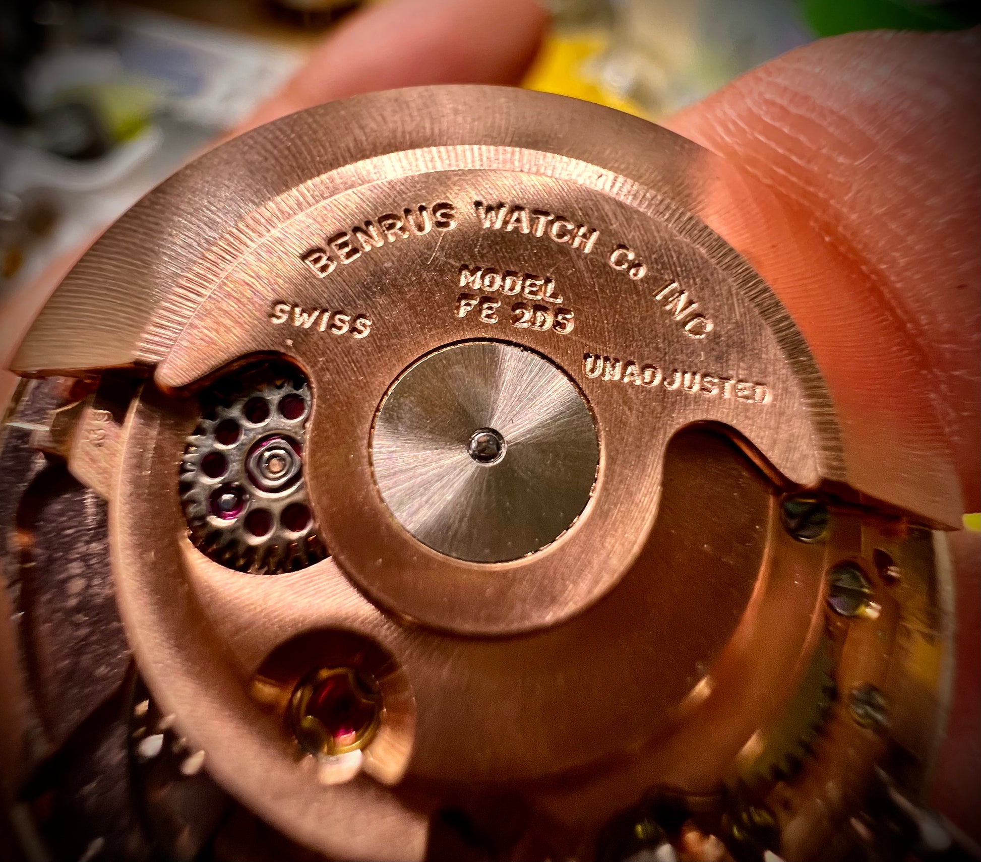 R#961 Benrus 39 jewel watch