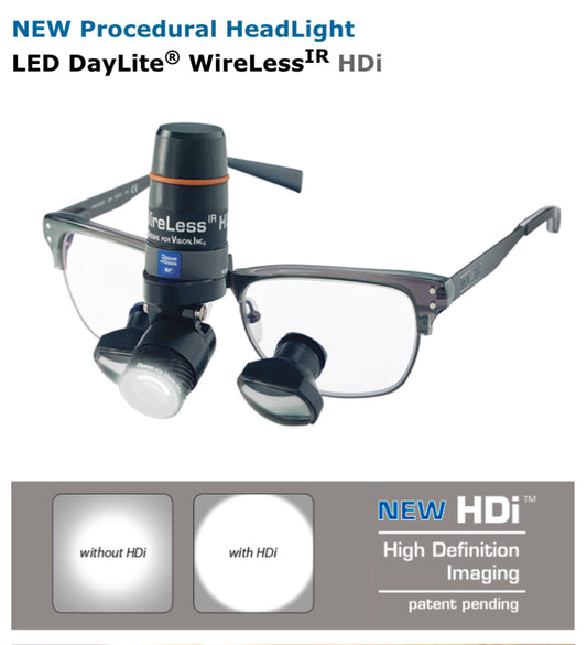 Design for Vision Dental loupe wireless LED  head light System 5 years warranty