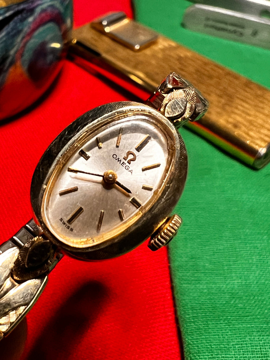 Spare for repair R#006 OMEGA Watch Movement ONLY Cal.485 Manual Winding