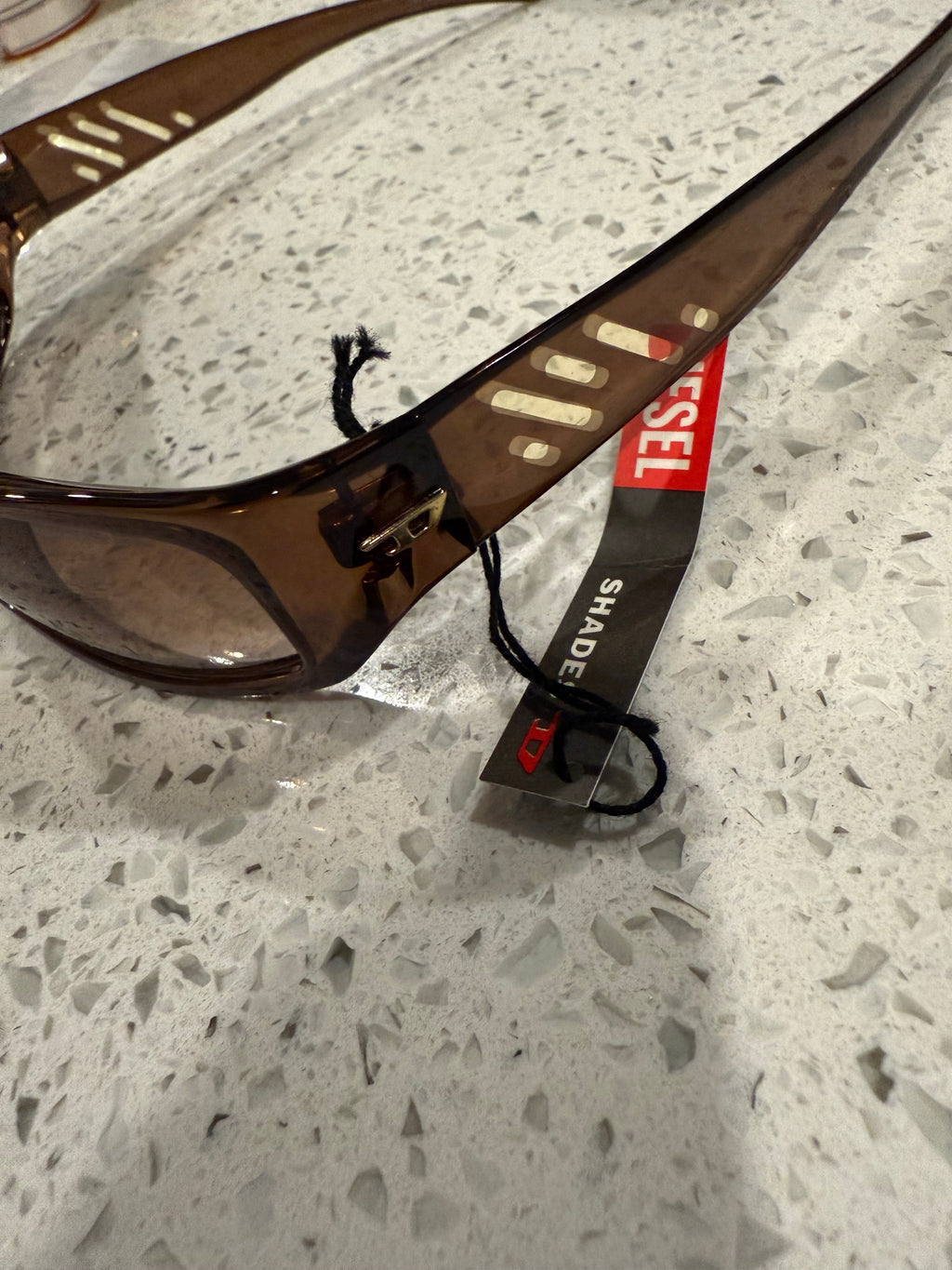 Diesel Sun glasses Made in Italy new with tag