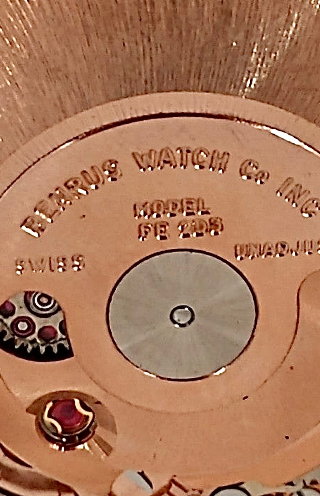 R#961 Benrus 39 jewel watch