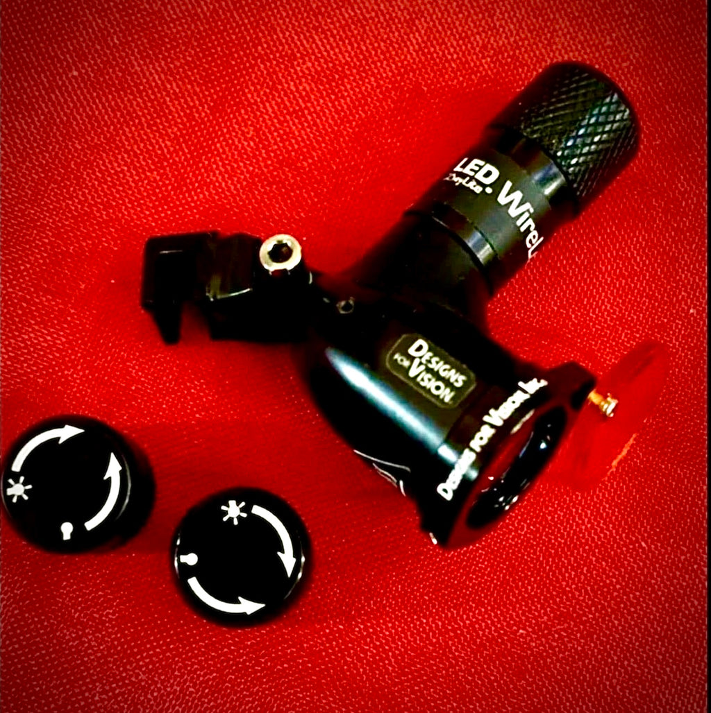 Designs for Vision wireless LED Headlight Daylight For DDS, O.S, hygenist 4years warranty