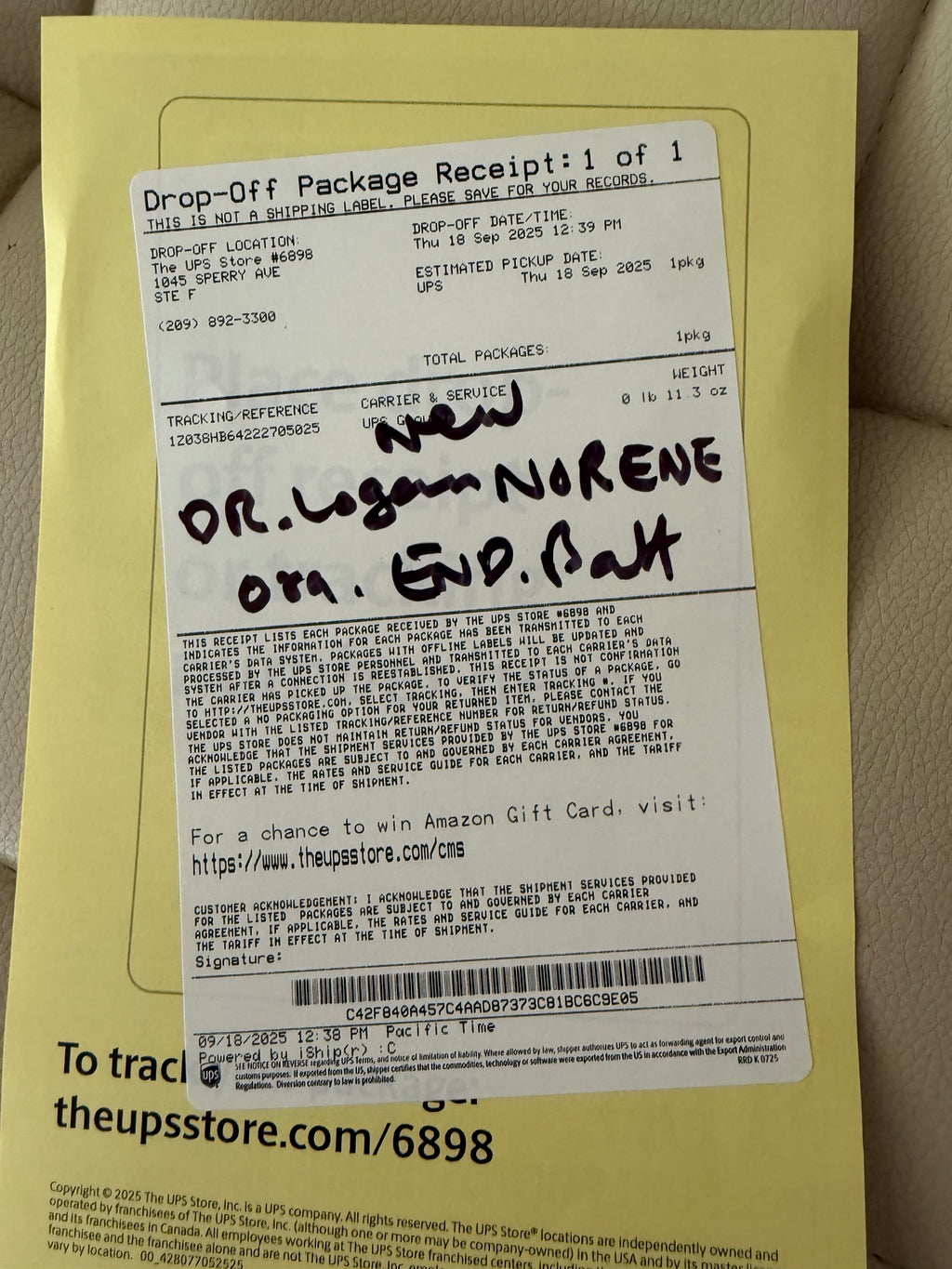 Reserved for Dr. Logan Norene Orascoptic Zeon Endeavour battery module repair ONLY