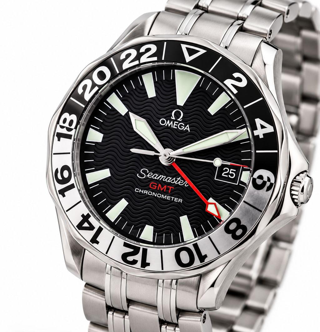 #623 Omega Seamaster Professional 300M GMT 50th Anniversary 41mm Automatic Chronometer Ref. 2534.50.00