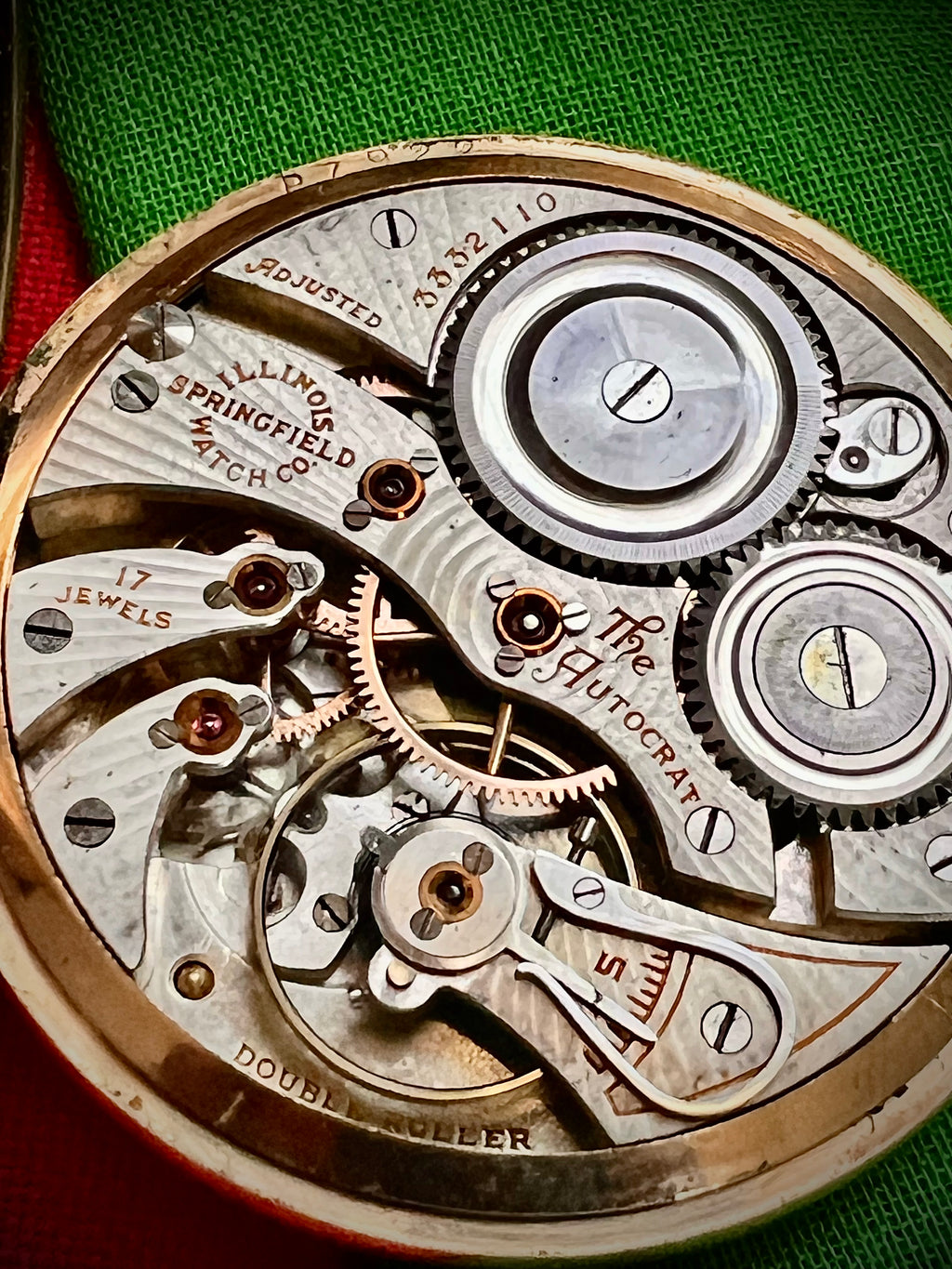 #1201 Illinois Aristocrat Watch Rose Gold Filled Wandsworth Case Excellent 17J Movement wedding gift watch