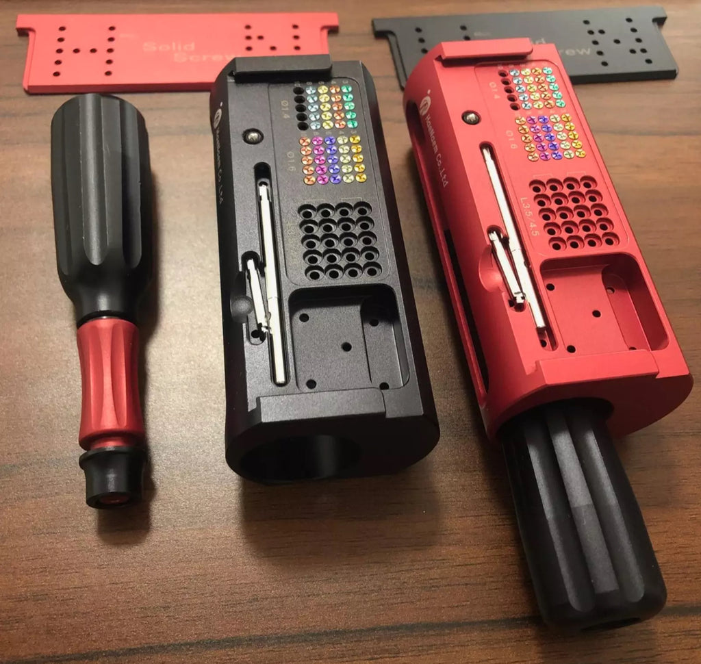 HM Dental implant bone titanium mesh mini solid screw set with driver