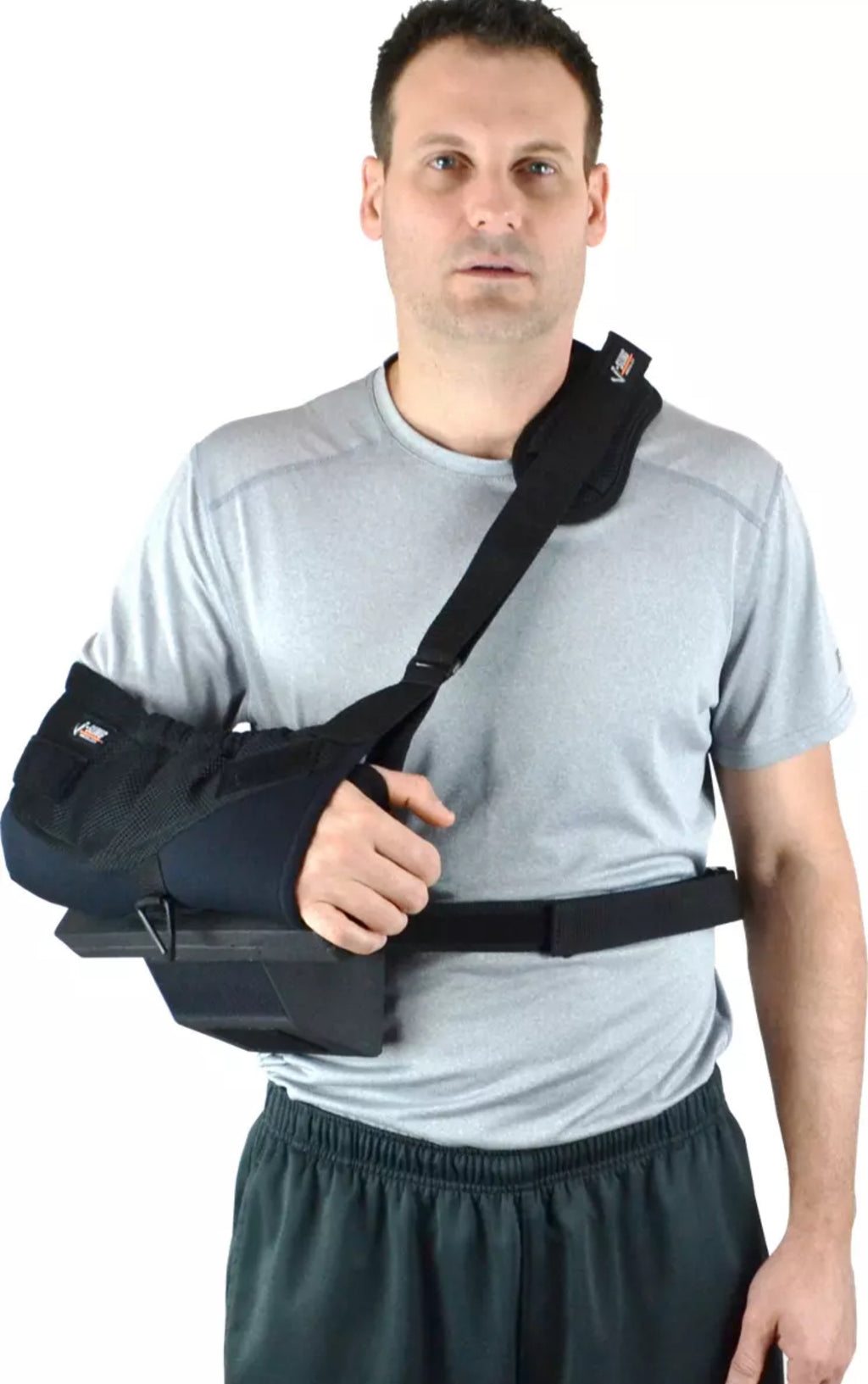 V-Sling Shoulder Immobilizer & Sling, with Removable Abduction Base - Large NEW