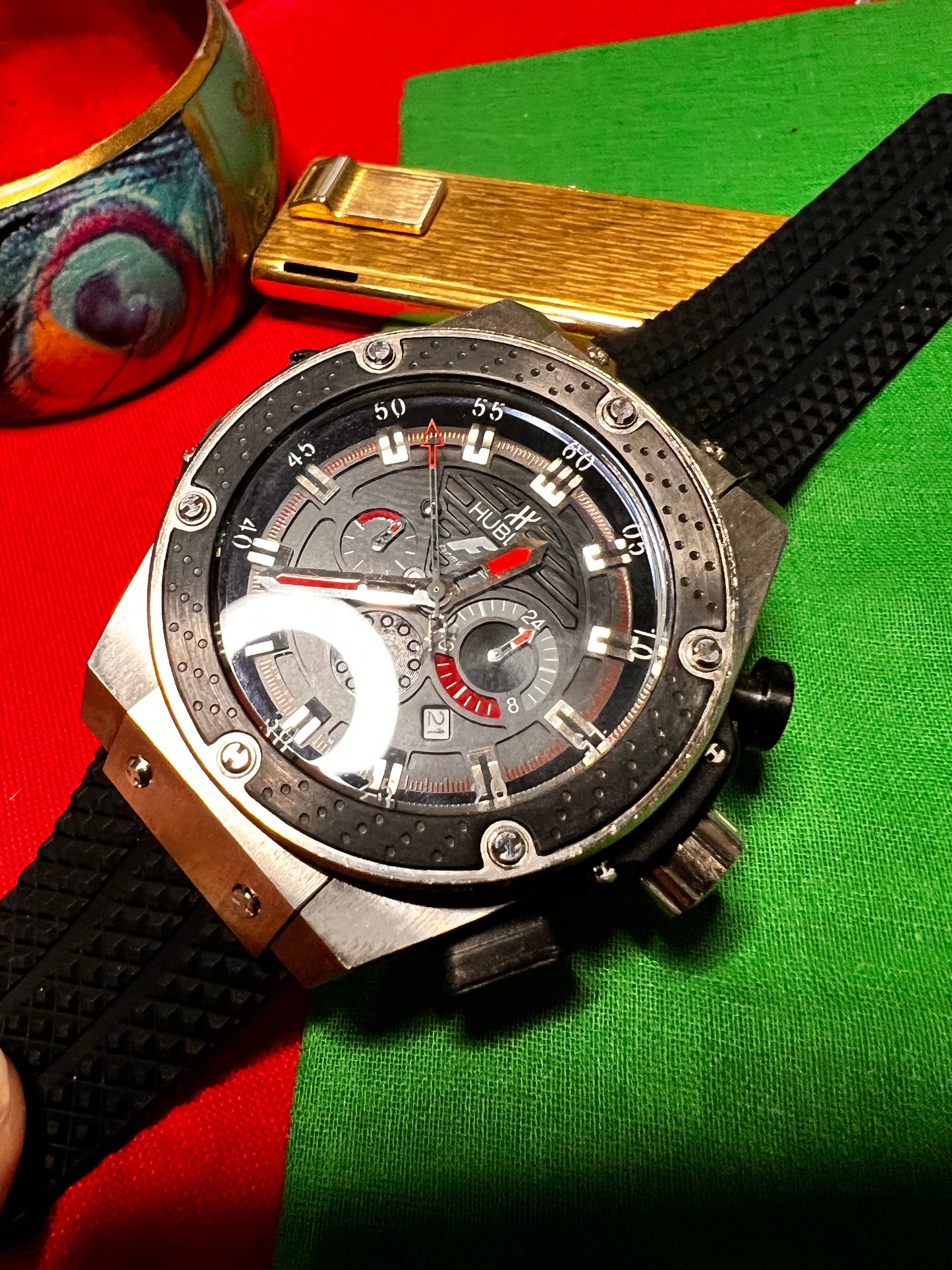 R#968 Hublot F1 amazing watch