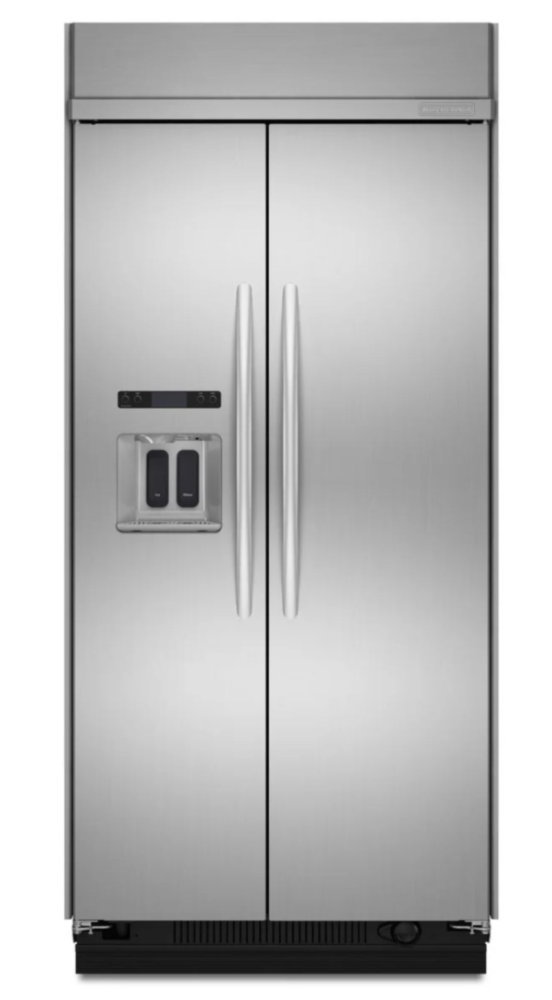 Kitchen Aid 25.1 Cu. Ft. 42" Built-In Side-By-Side Refrigerator With Ice And Water Dispenser