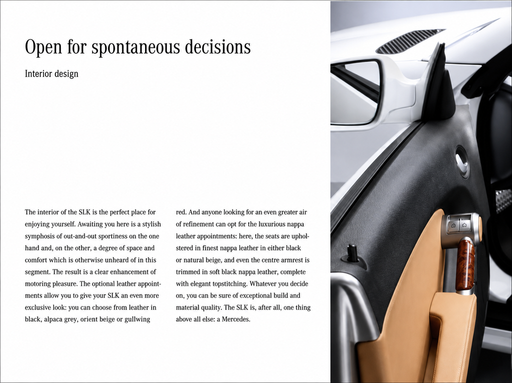 2009 Mercedes-Benz SLK 350 Roadster – Luxury Hardtop Convertible