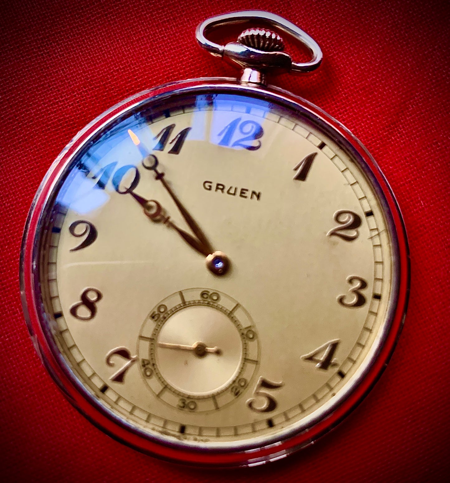 Watch 60 WBX-1-C60 Gruen pocket watch beautiful