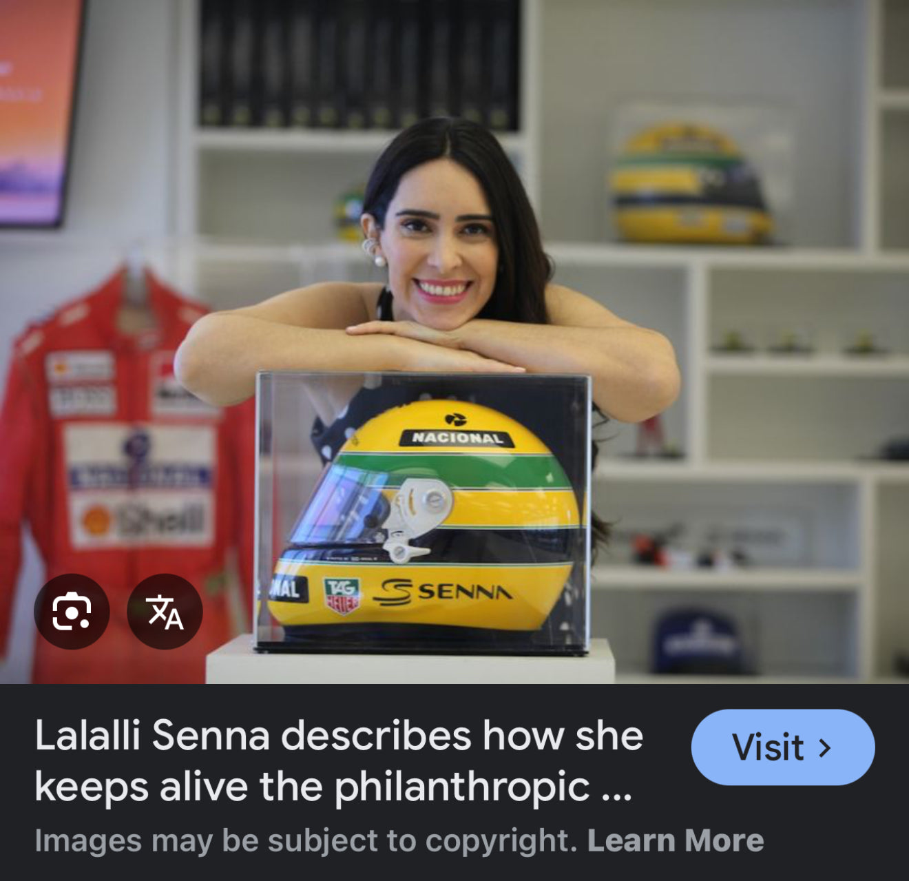 Ayrton Senna Brazilian race driver 3 times formula 1 world champion